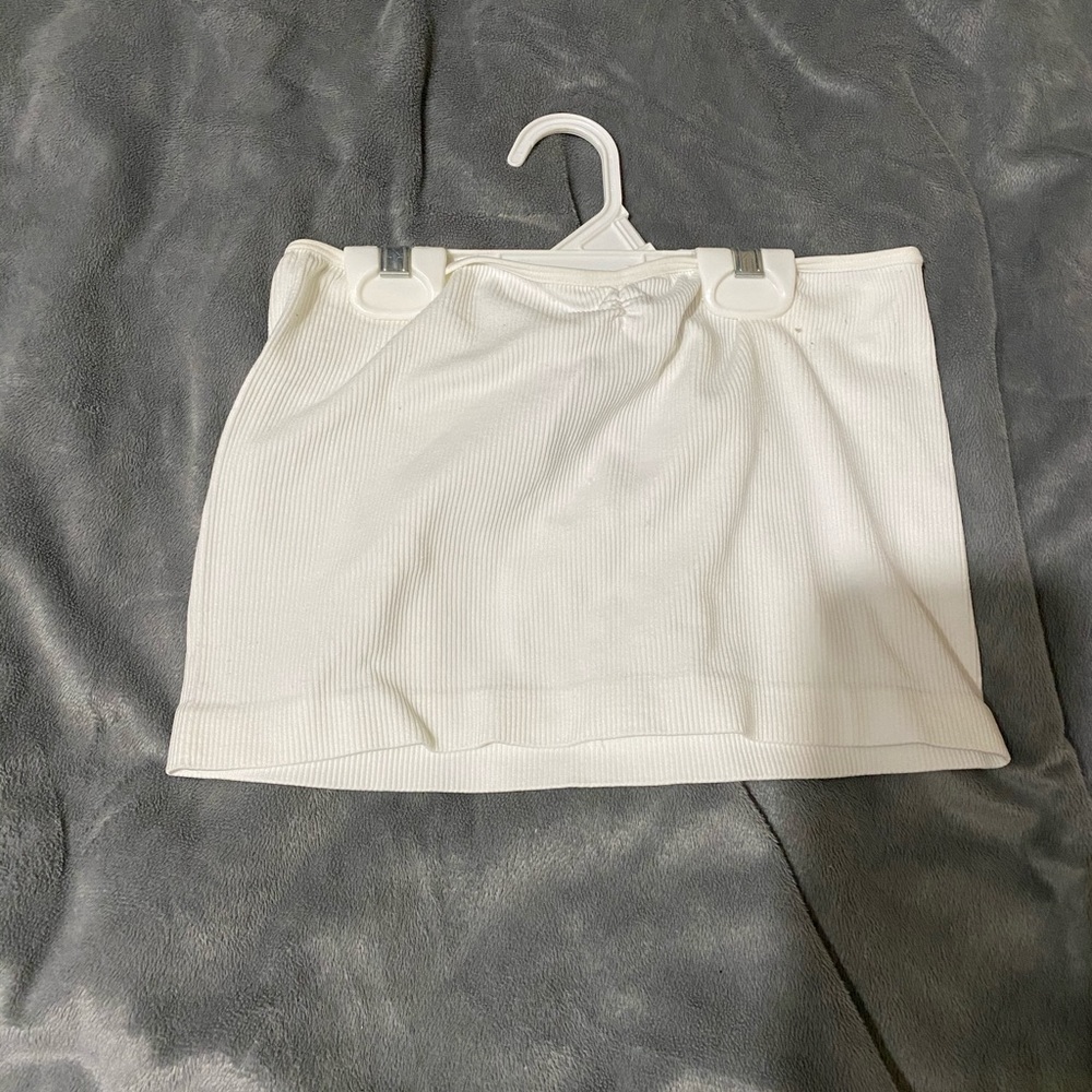 White tube top